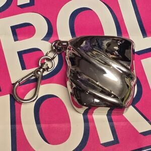 BBW Silver Chrome Hardcase PocketBac Holder Backpack Purse Luggage